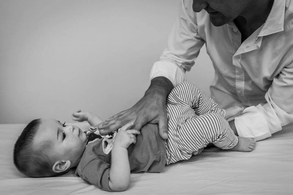 tratamientos de osteopatía, fisioterapia... para bebés